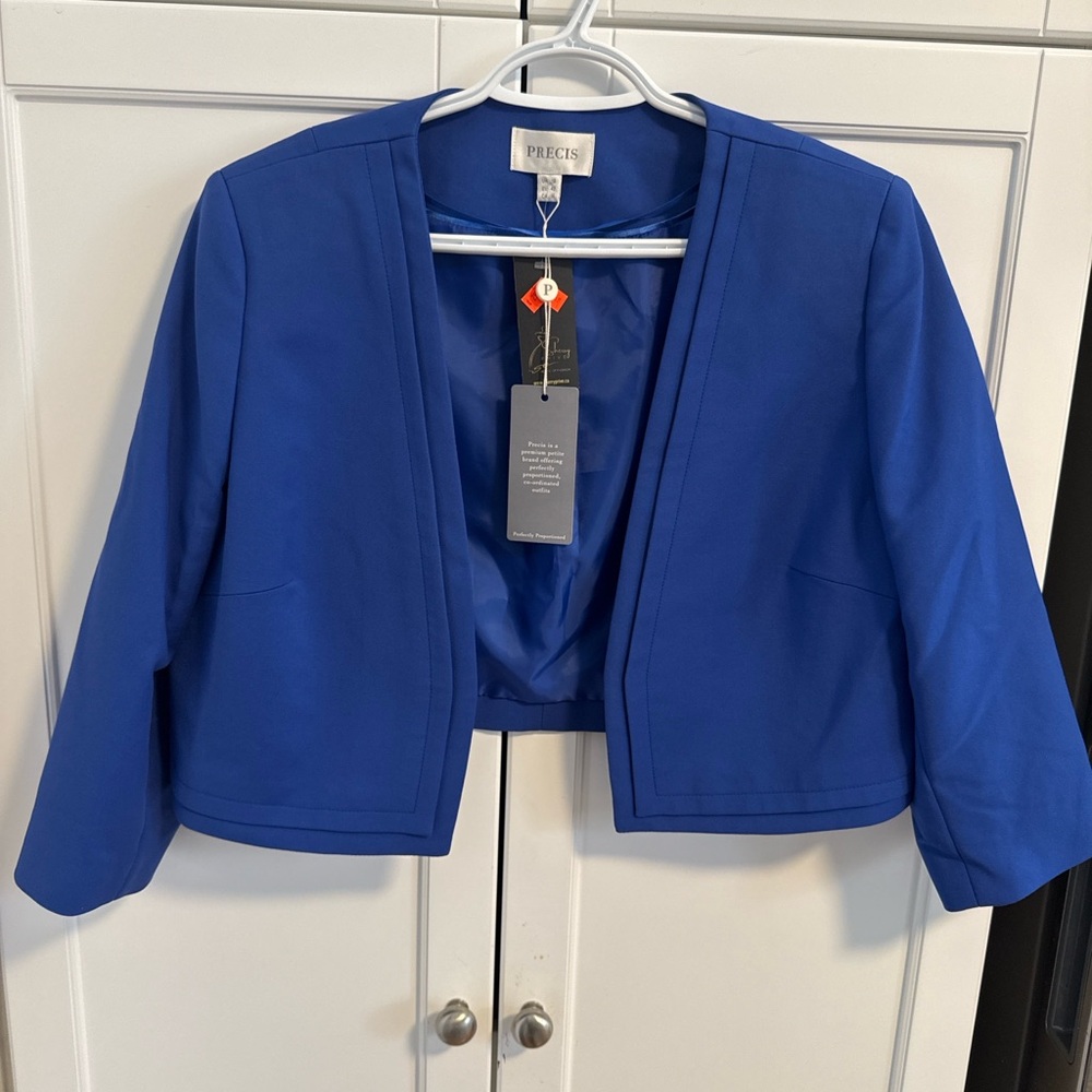 Precedent Women's Blue Bolero Jacket